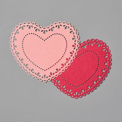 "Heart Doilies Stampin Up! Candi Suriano"
