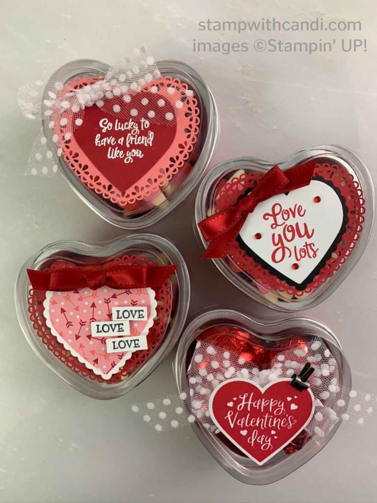 "Heart Foil Tins, Heartfelt, Stampin' Up!, Candi Suriano"