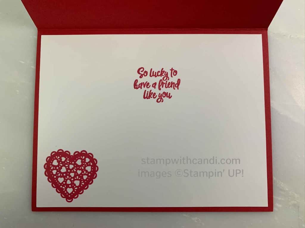 "Heartfelt, Heart to Heart, Stampin' Up, Candi Suriano"