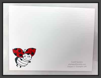 "Little Ladybug, Stampin' Up!, Candi Suriano"