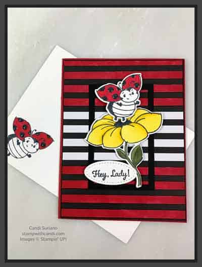 "Little Ladybug, Stampin' Up!, Candi Suriano"