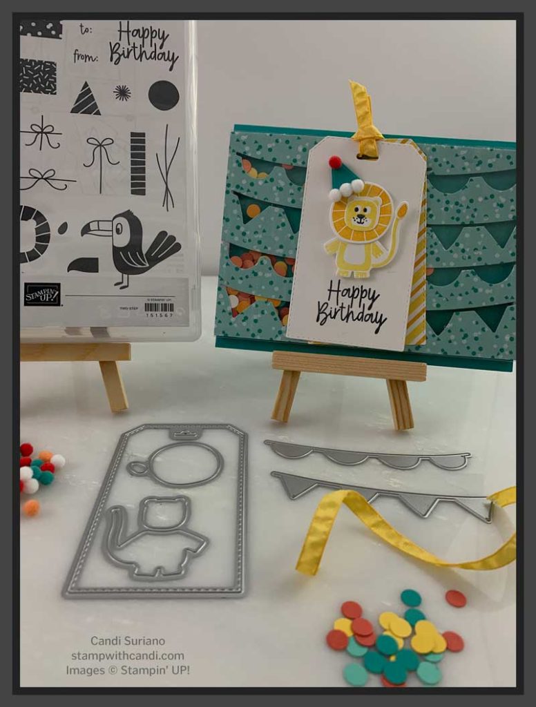 "Birthday Bonanza, Stampin' Up!, Candi Suriano"