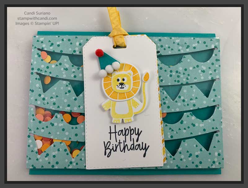 "Birthday Bonanza, Stampin' Up!, Candi Suriano"