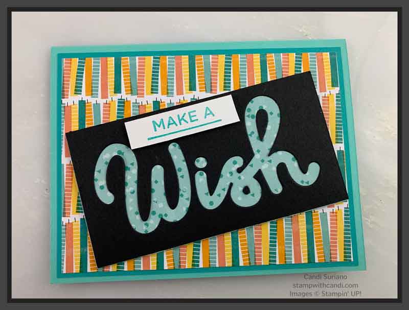 "Broadway Lights, Birthday Bonanza, Stampin' Up!, Candi Suriano"