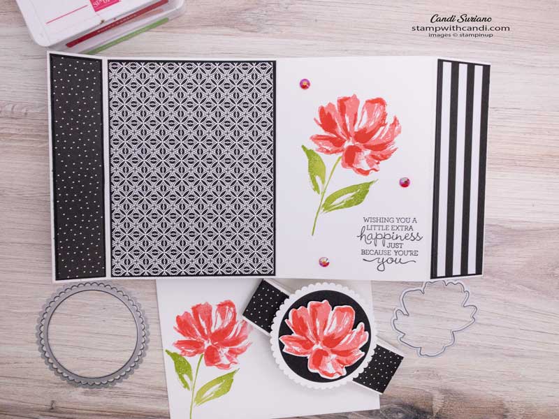 "Art Gallery Fun Fold, Candi Suriano, Stampin' Up!"