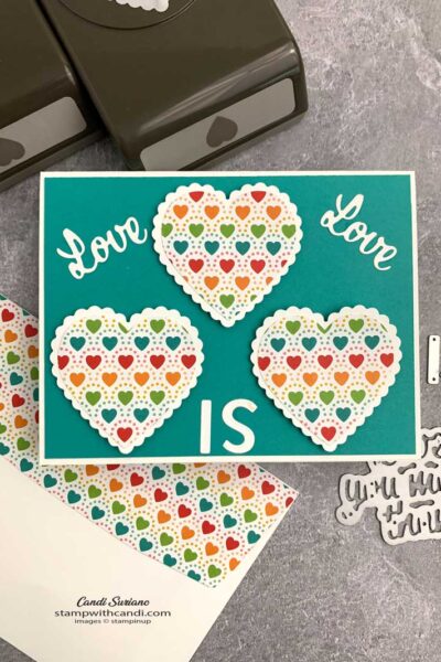 "Hearts for Pride, Candi Suriano, Stampin' UP!"