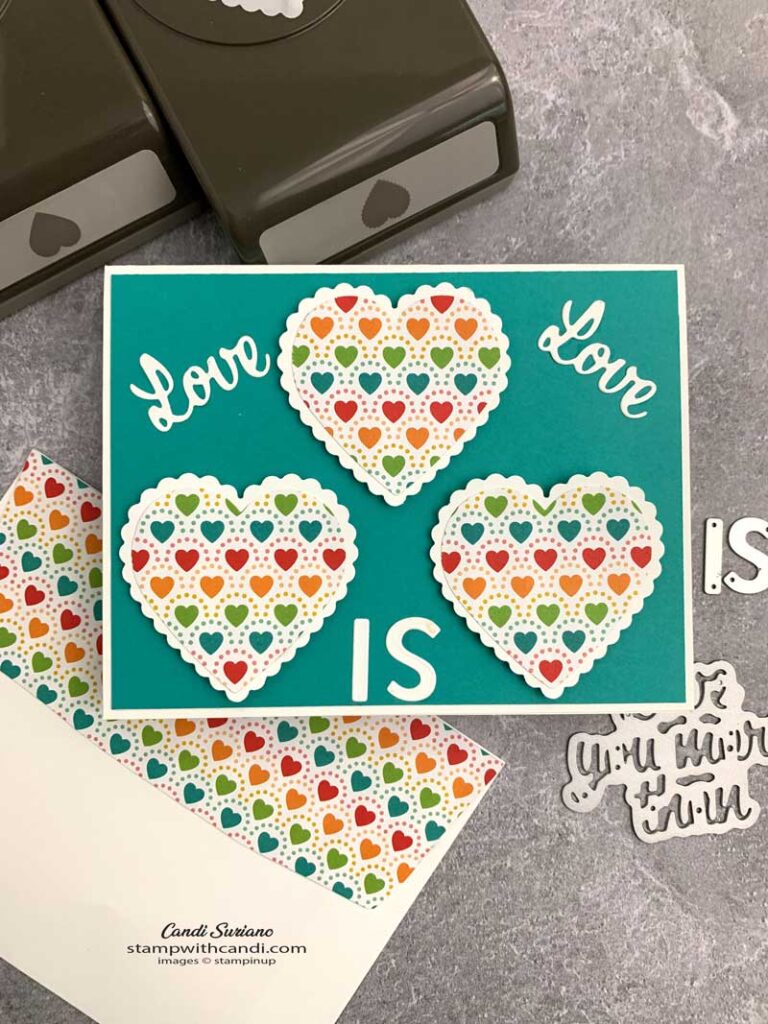 "Hearts for Pride, Candi Suriano, Stampin' UP!"