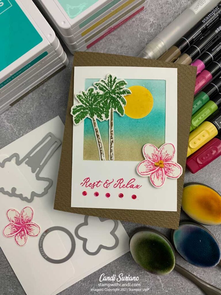 Timeless Tropical plus supplies, Candi Suriano, Stampin' Up!"