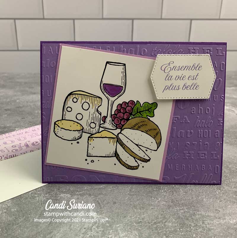 "United Through Creativity Card, Candi Suriano, Stampin' Up!"