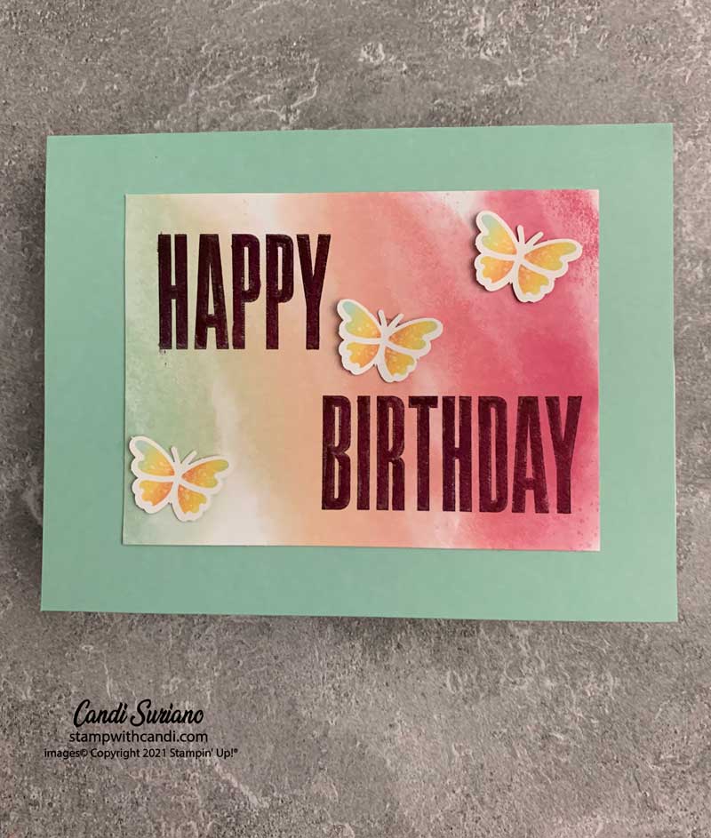 "August 2020 Paper Pumpkin Alternate 4, Candi Suriano, Stampin' Up!"