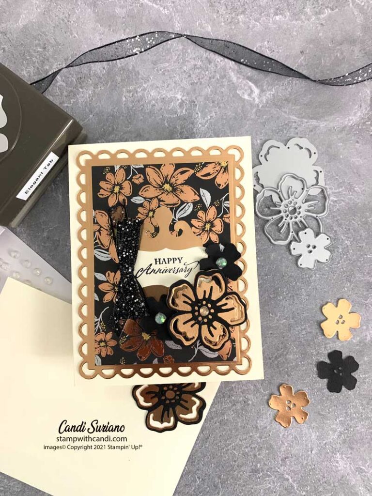 Elegant Anniversary Flat, Candi Suriano, Stampin' Up!"