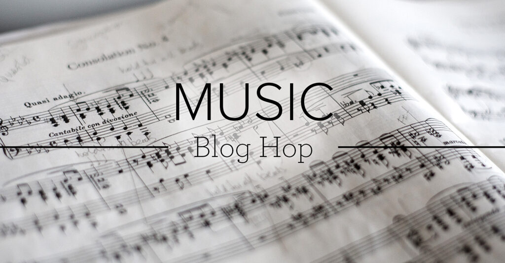 "Music Blog Hop Banner"