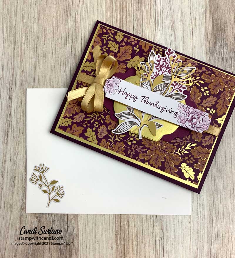 "Blackberry Beauty, Beauty of Tomorrow, Envelope, Candi Suriano, Stampin' Up!"