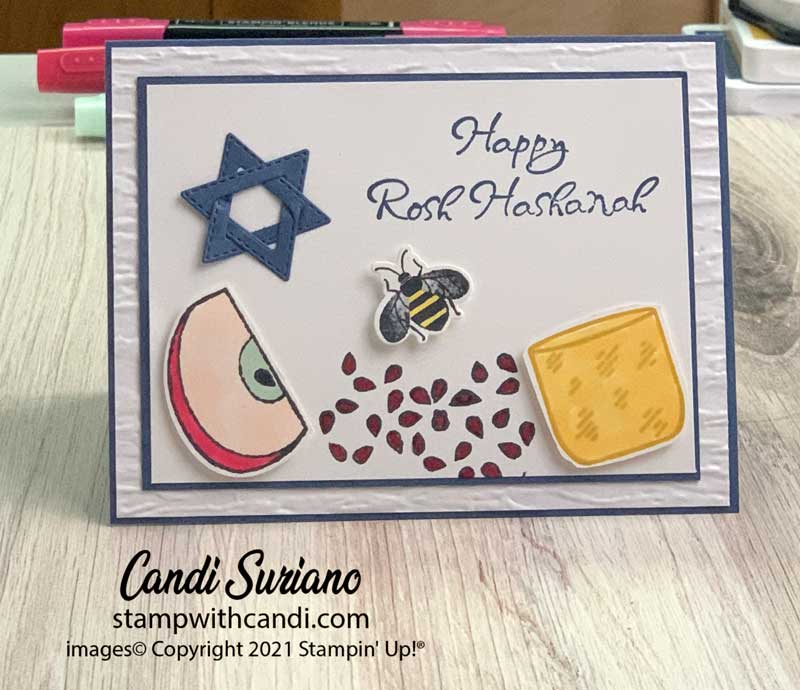 "Rosh Hashanah, Candi Suriano, Stampin' Up!"