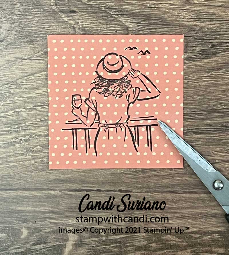 "DSP Techniques Step 1, Candi Suriano, Stampin' Uo!"