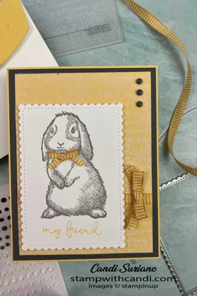 "Easter Friends Flat, Candi Suriano, Stampin' Up!"