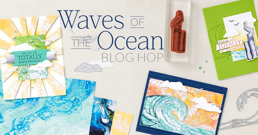 "Waves of the Ocean Banner, Crafty Collaborations"