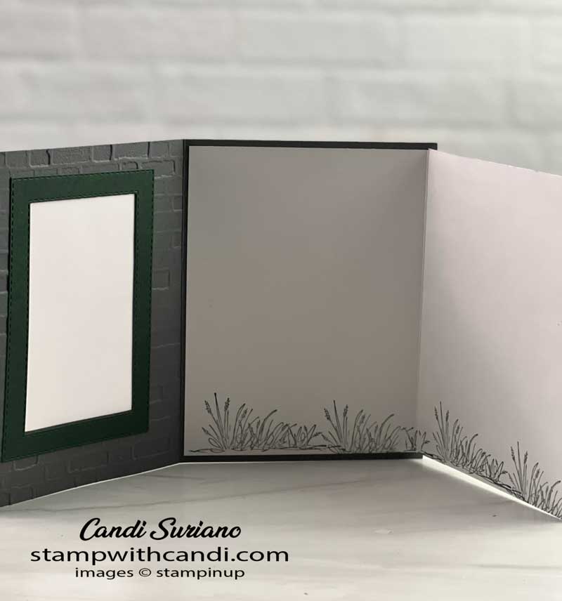 "Window Fun Fold Inside, Candi Suriano, Stampin' Up!"