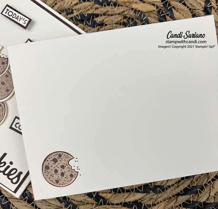 "Nothings; Better Than Cookies Envelope, Candi Suriano, Stampin' Up!"