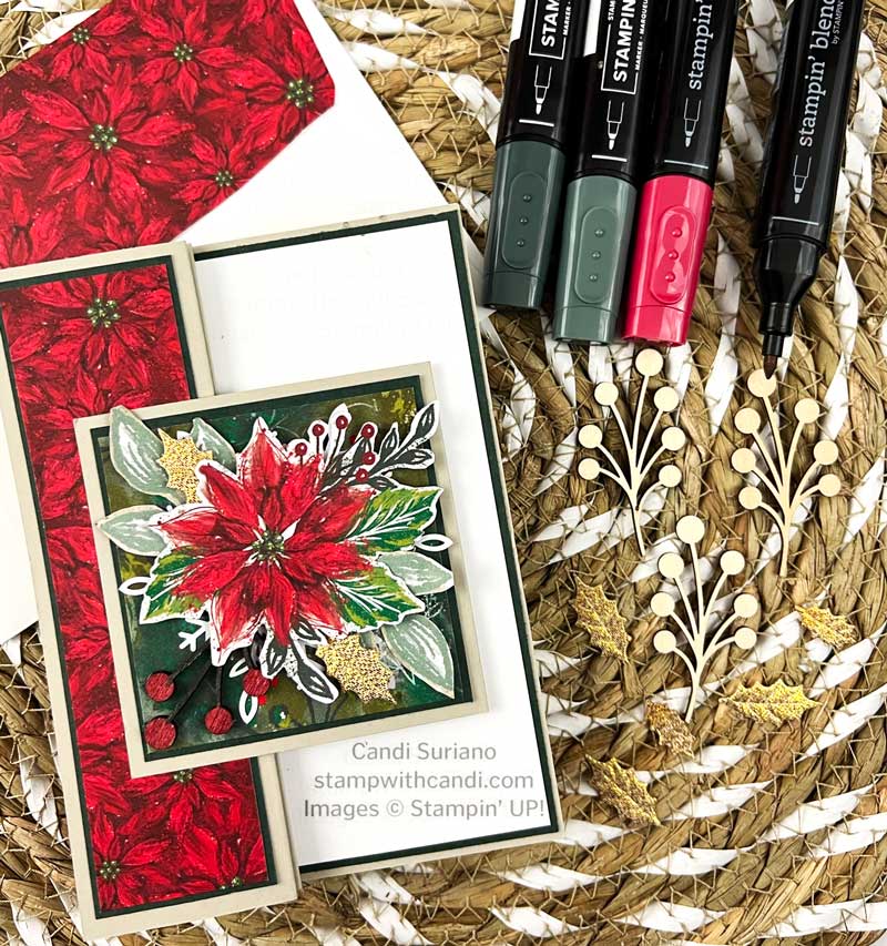 "Boughs of Holly Christmas in July Flat, Candi Suriano, Stampin Up!"