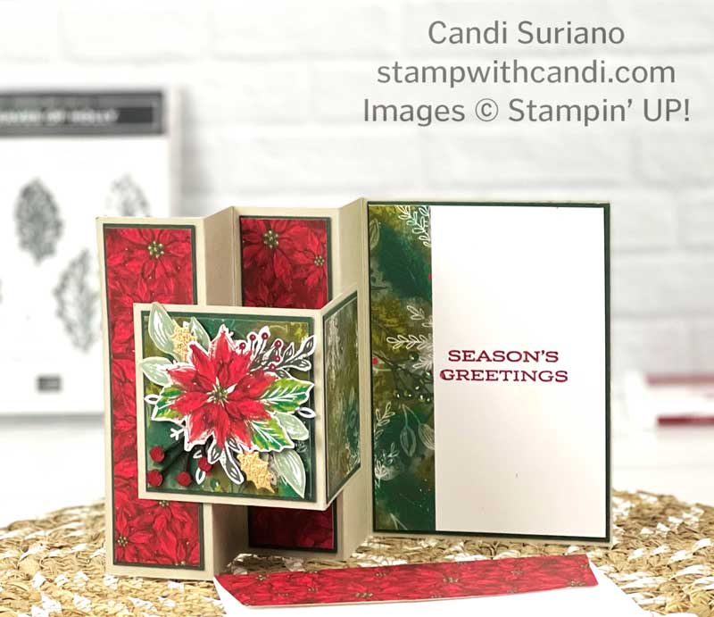 "Boughs of Holly Christmas in July, Candi Suriano, Stampin Up!"