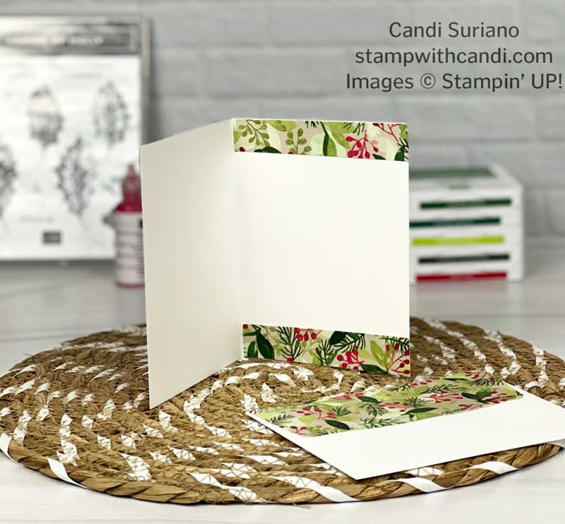 Watercolor Wreath Inside, Candi Suriano, Stampin' Up!"