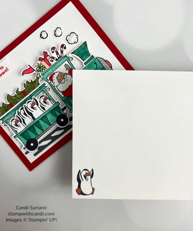 "Santa's Delivery Envelope, Candi Suriano, Stampin' Up!"