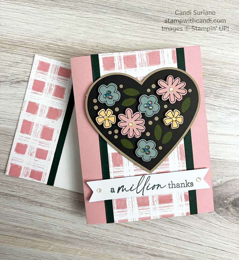 "A Million Thanks Kit Alternate #4, Candi Suriano, Stampin' Up!"