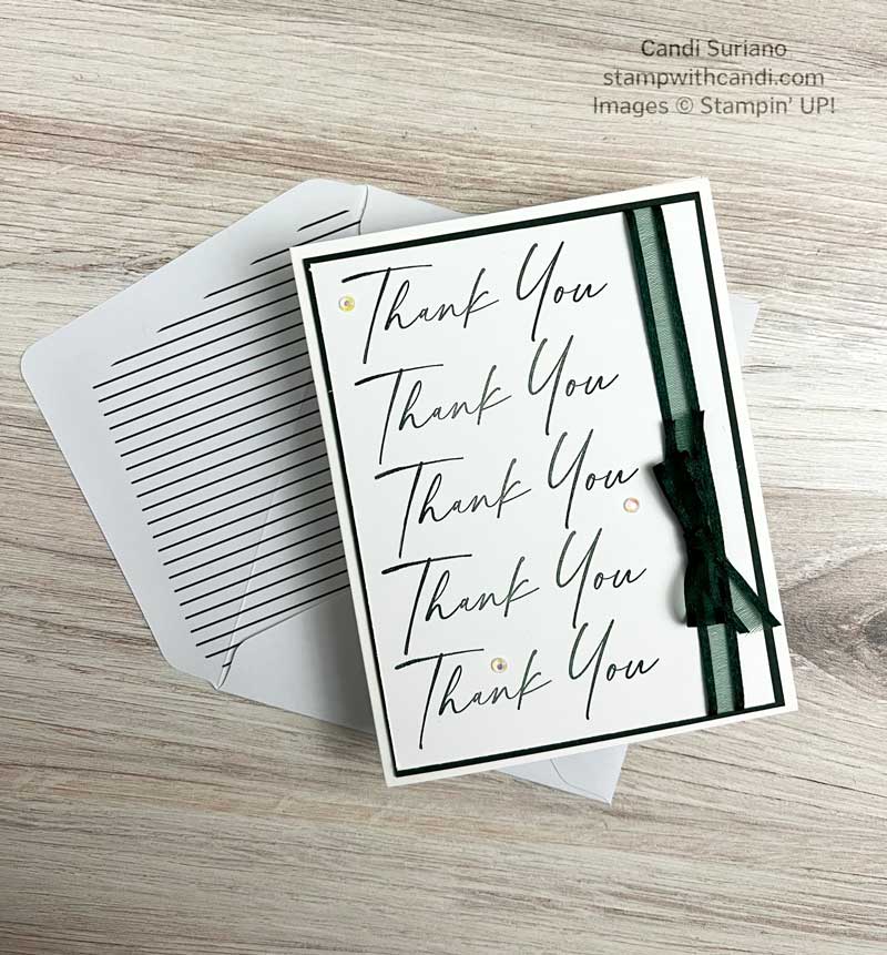 "A Million Thanks Kit Alternate #1, Candi Suriano, Stampin' Up!"