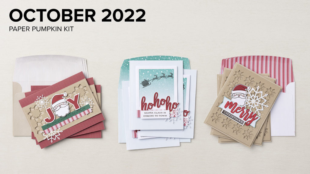 "Paper Pumpkin 2022 Ho Ho Ho, Stampin' Up!"